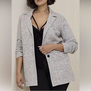 Torrid Women's Gray Blazer Coat